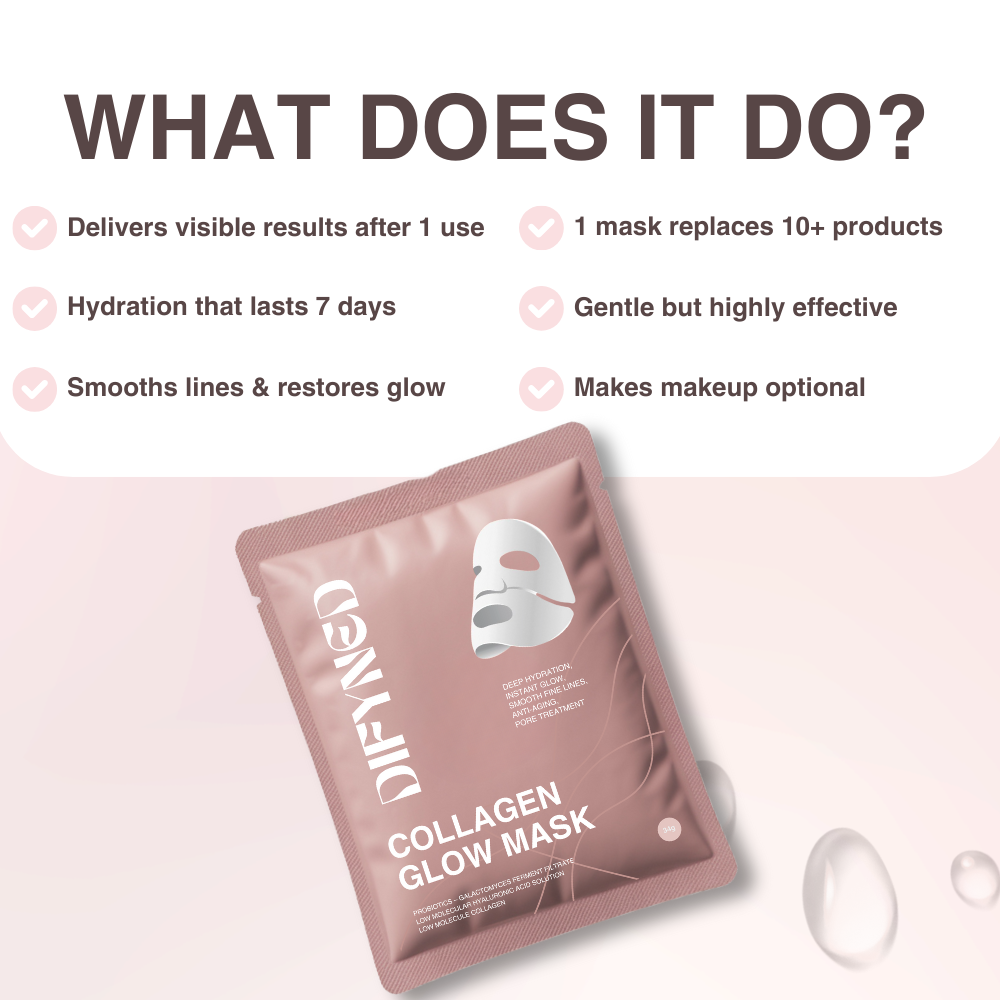 Difyned Glow Collagen Mask