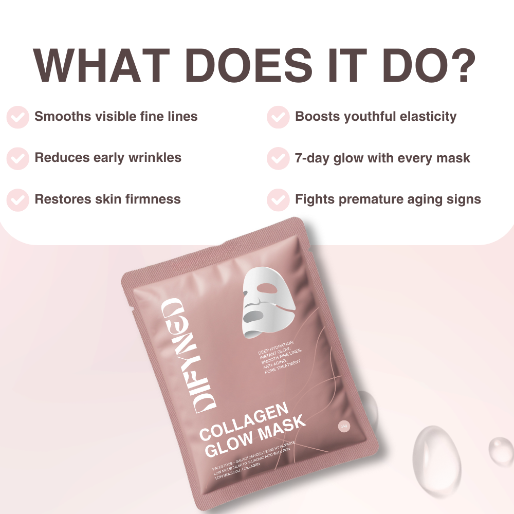 Difyned Glow Collagen Mask