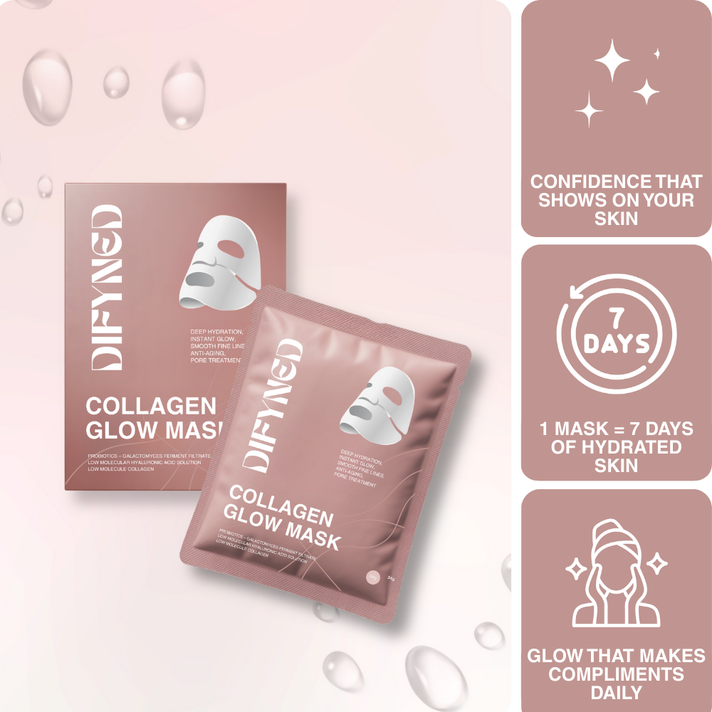 Difyned Glow Collagen Mask