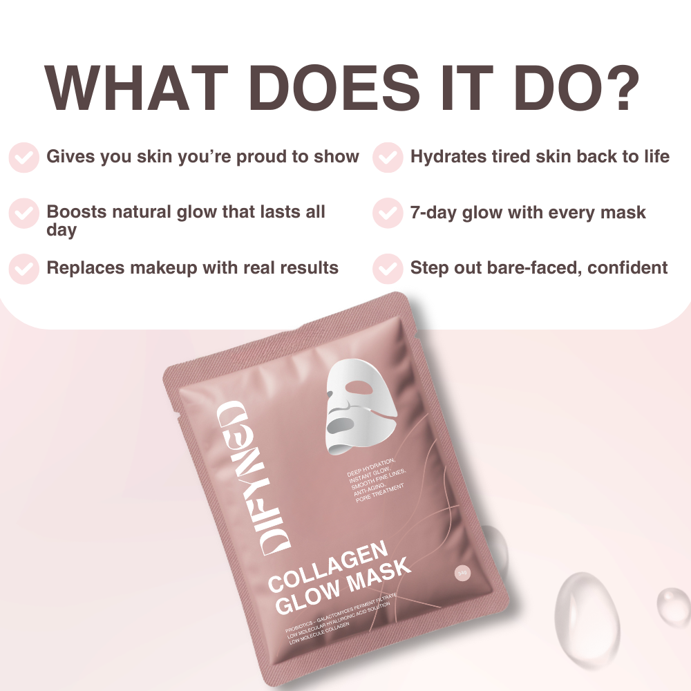 Difyned Glow Collagen Mask