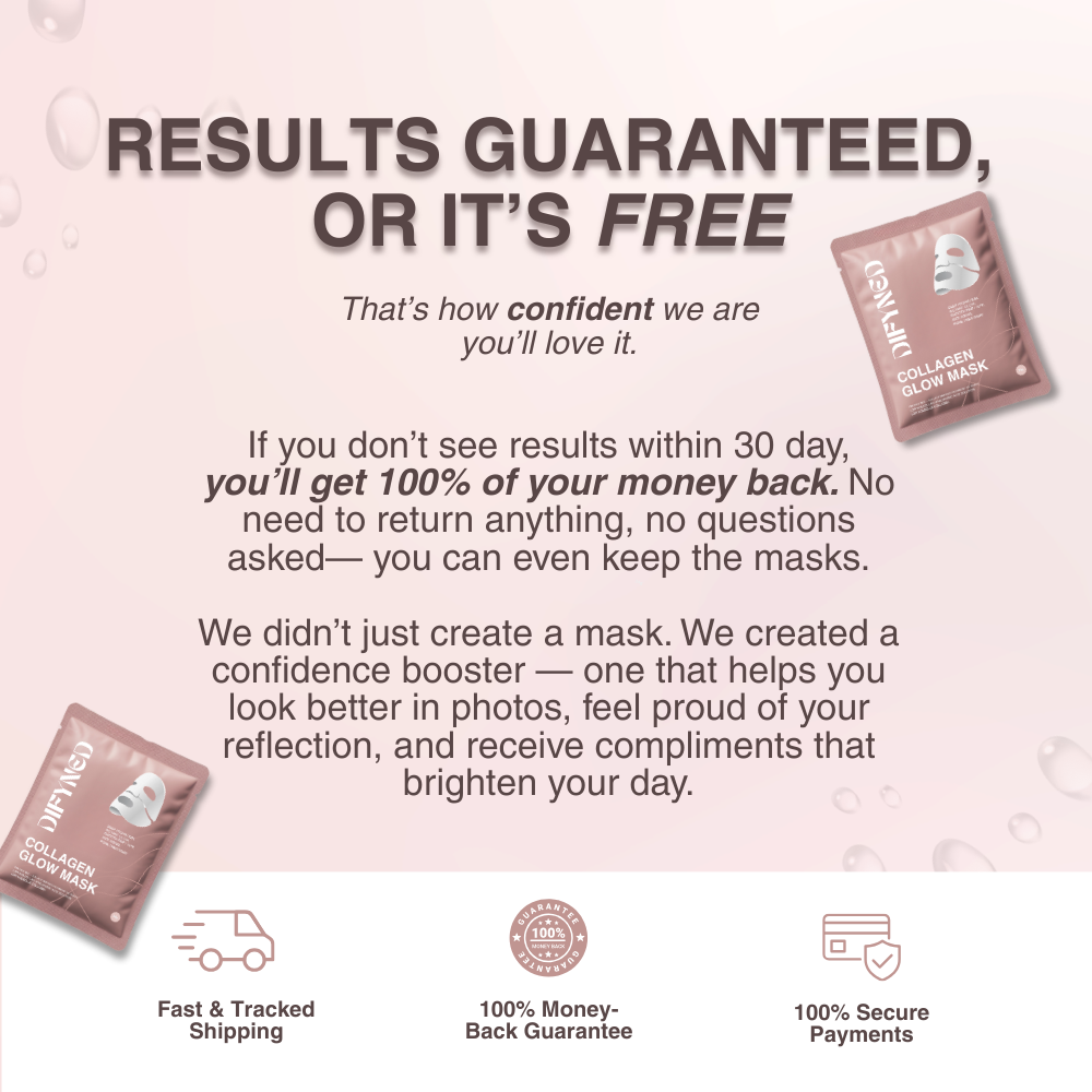 Difyned Glow Collagen Mask