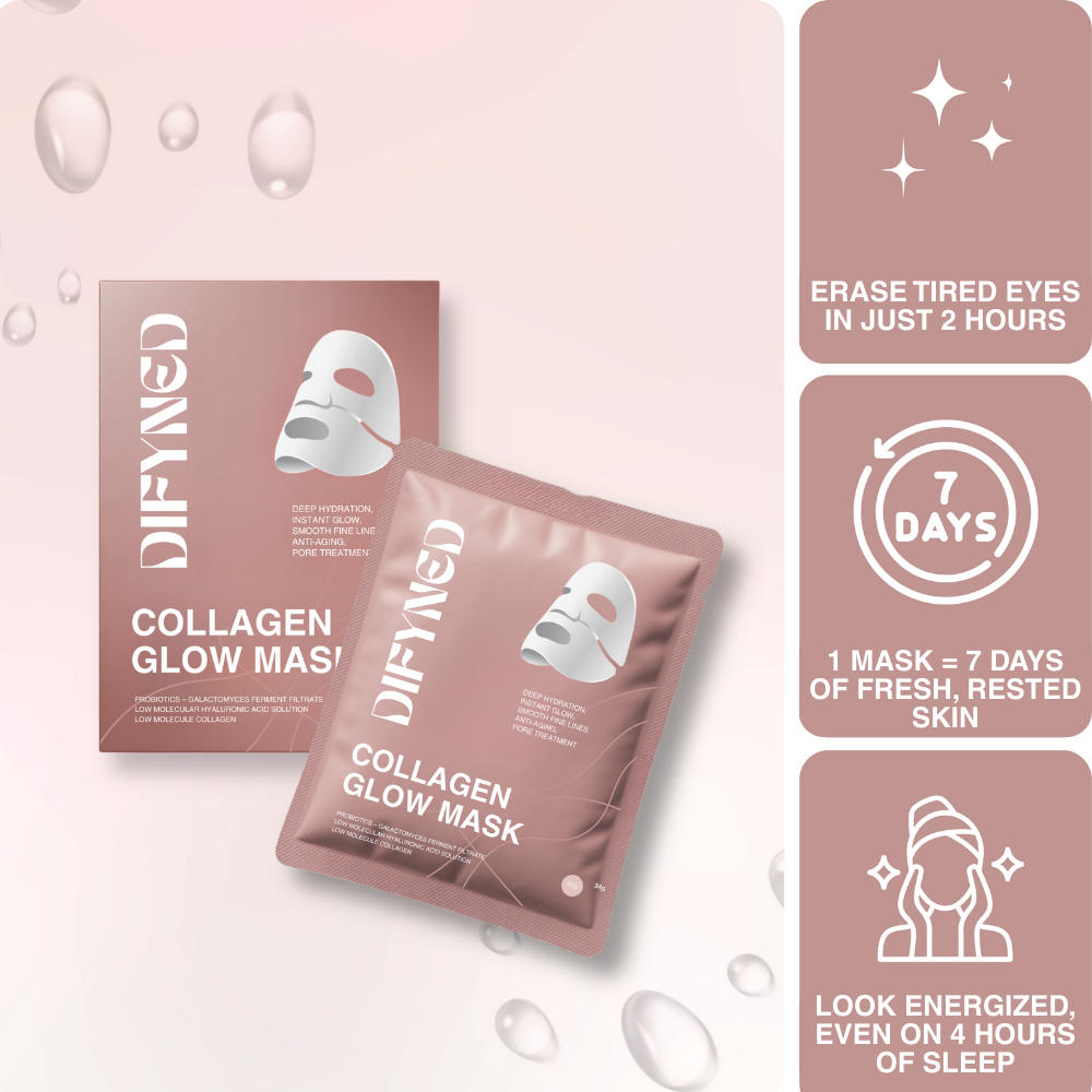 Difyned Glow Collagen Mask