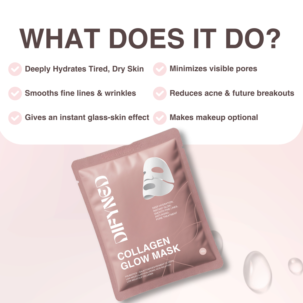 Difyned Glow Collagen Mask