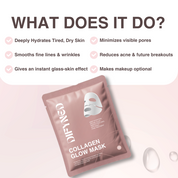 Difyned Glow Collagen Mask